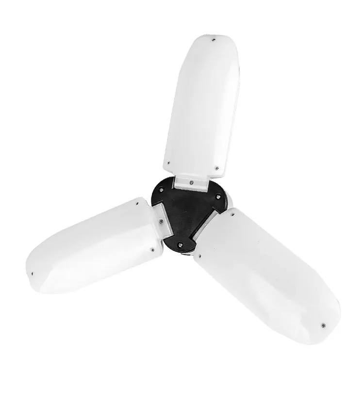 
Modern Solar Led garage light Hexagon ceiling hanging deformable triproof doors outside hex for outdoor 