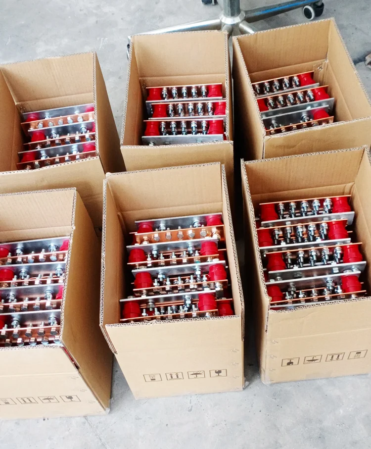 Grounding System Manufacturer Electrical Earth Busbar Bare Copper Bus Bar