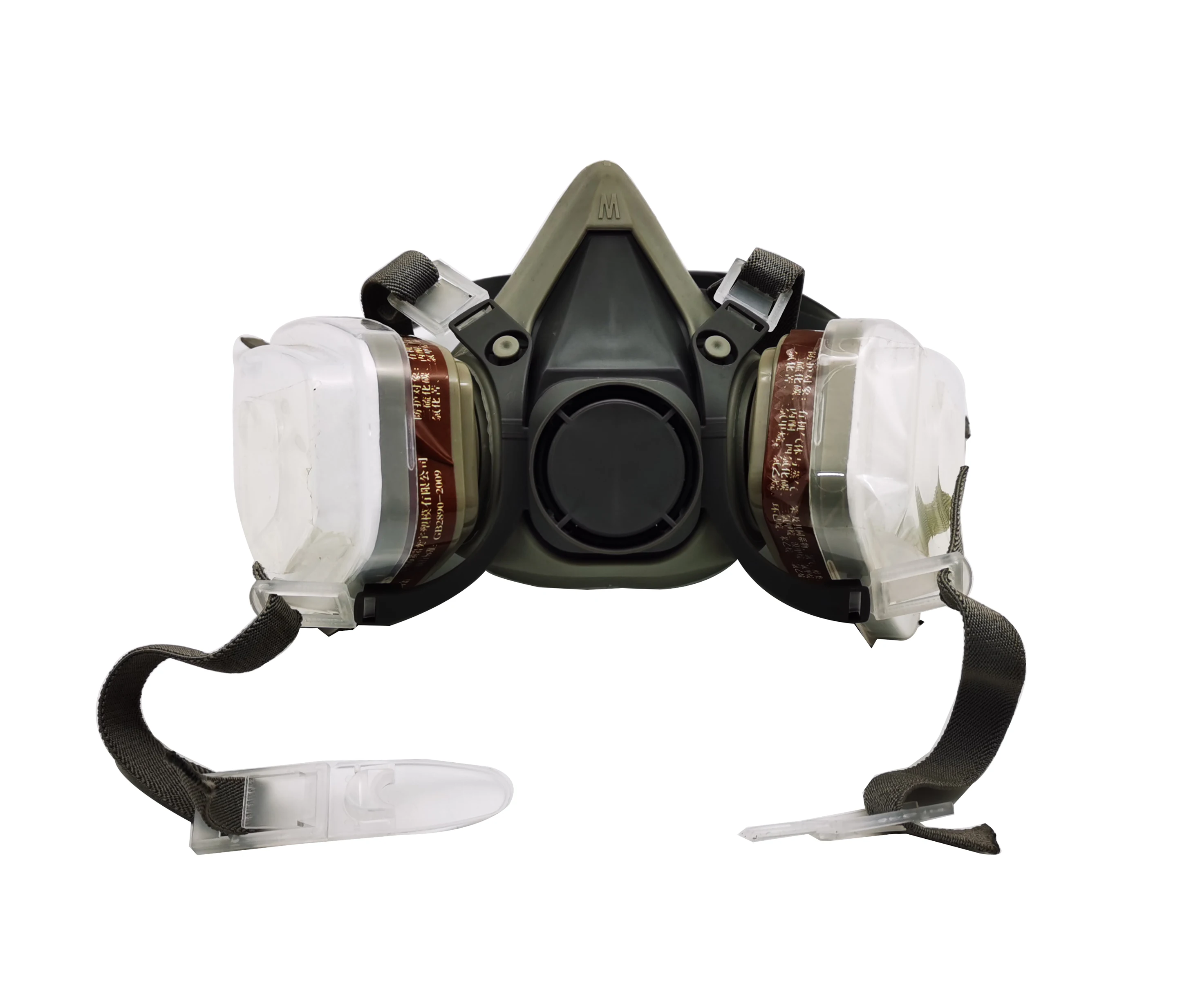 6200 Gas Mask Smoking Gas Mask with Double Filters