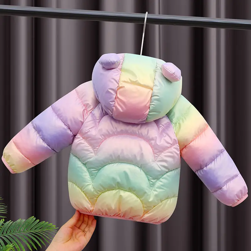  Kids Baby Clothes Thick Girls Winter Jacket Zipper Clothing Waterproof Casual
