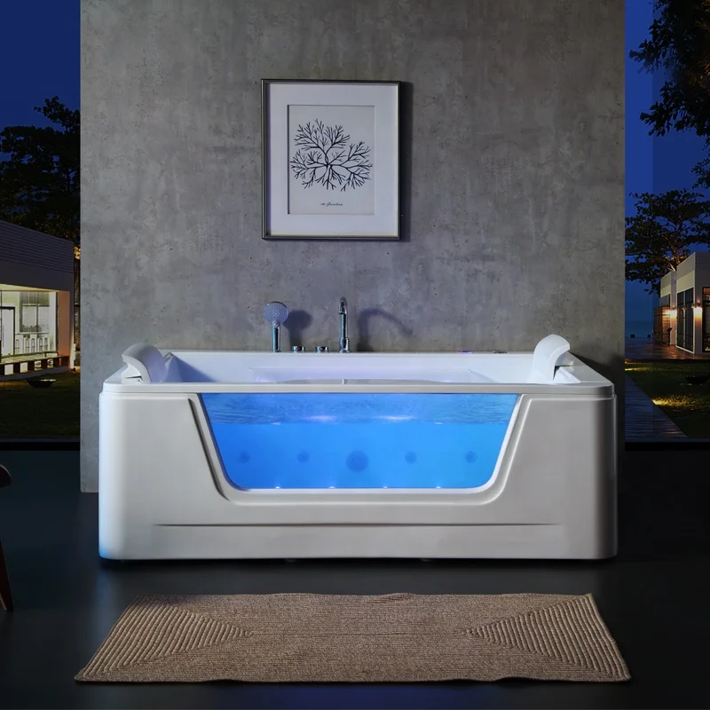 Best Leisure Wellness Spa Household Control Panel Good Acrylic Modern Aqua Massage Massage Bathtub Home balneo Massage Bath Tub