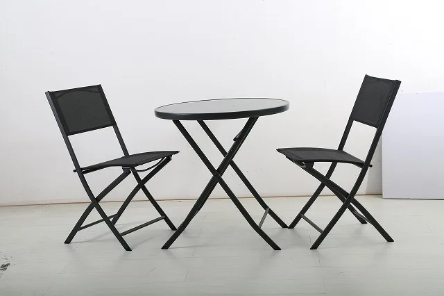 
New arrival 2 seats cheap garden rattan dining camping chair 