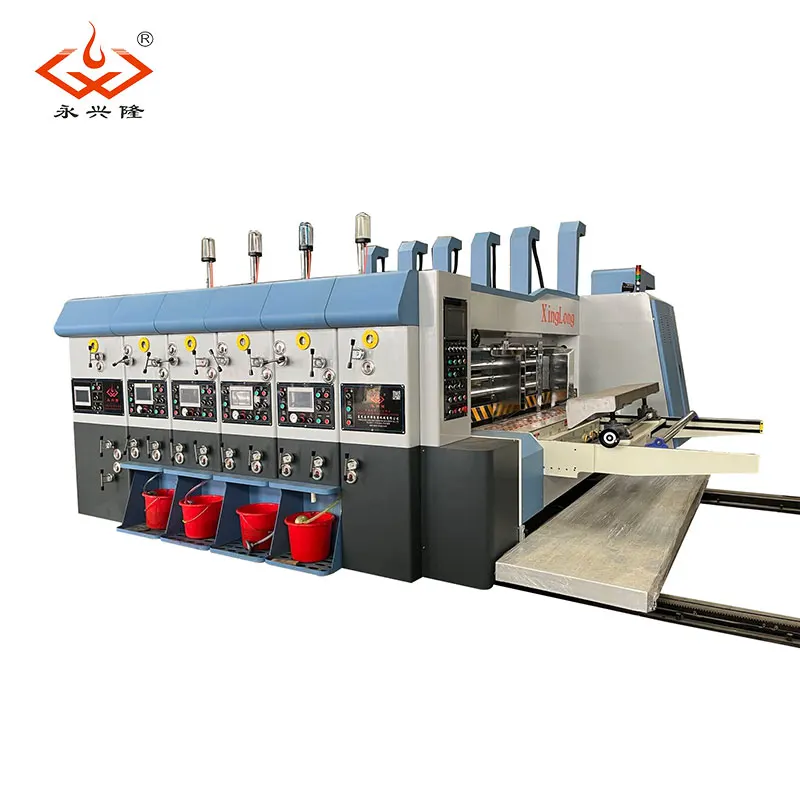 Corrugated Carton Box Making Automatic Carton Box Printing Machine Cardboard Box Making Machine