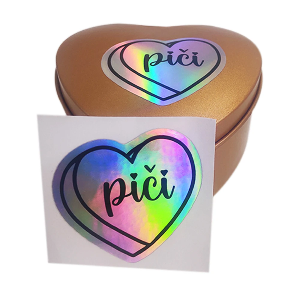 Custom Printed Packaging Sticker Maker Thank You Supporting Glowing Label Manufacturer Stickers for My Small Business