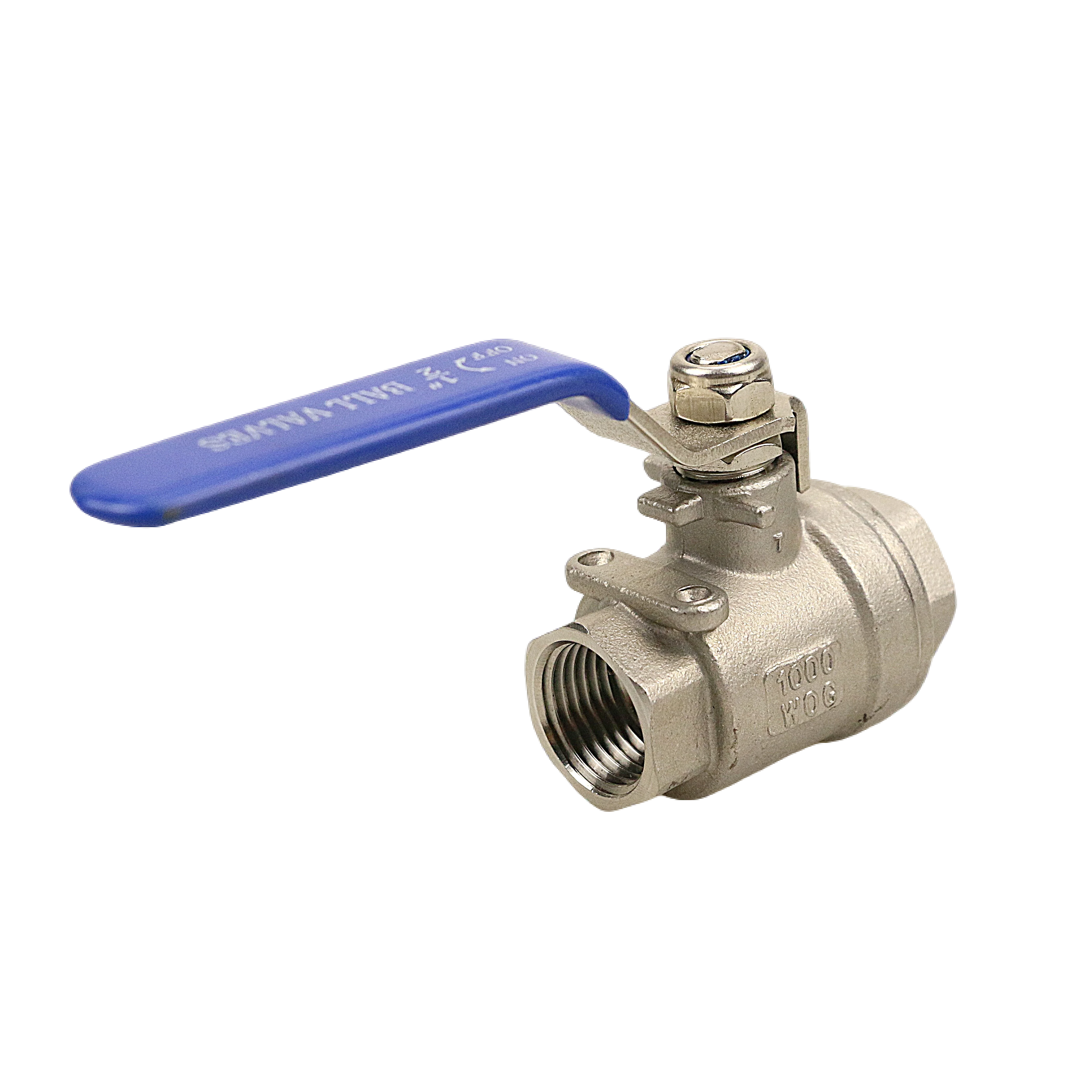 Wholesale Stainless Steel 304 Ball Valve Two-Piece High Flow Female Threaded Ball Valve