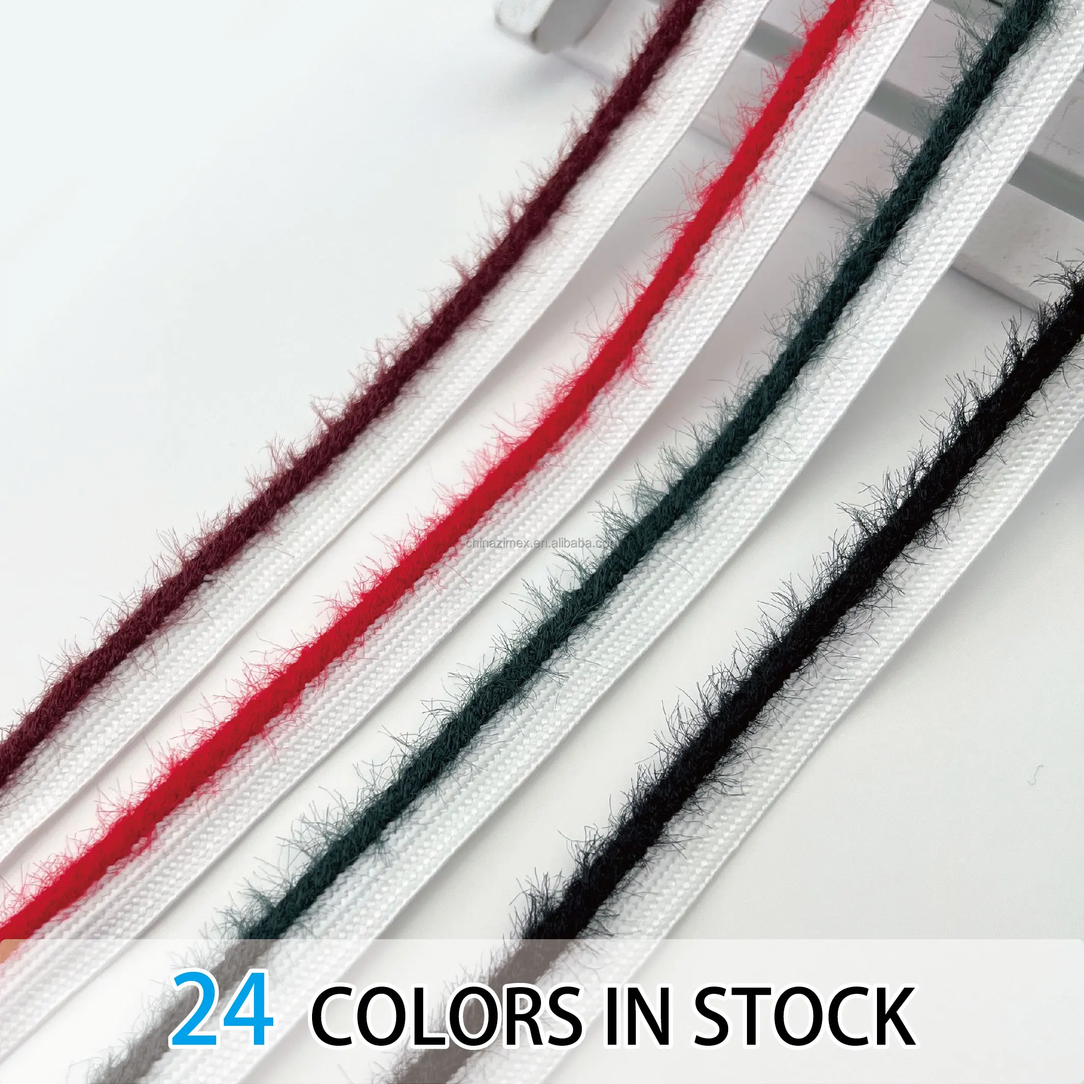 10MM UNIQUE  MARTEN HAIR PIPING FOR GARMENT USE