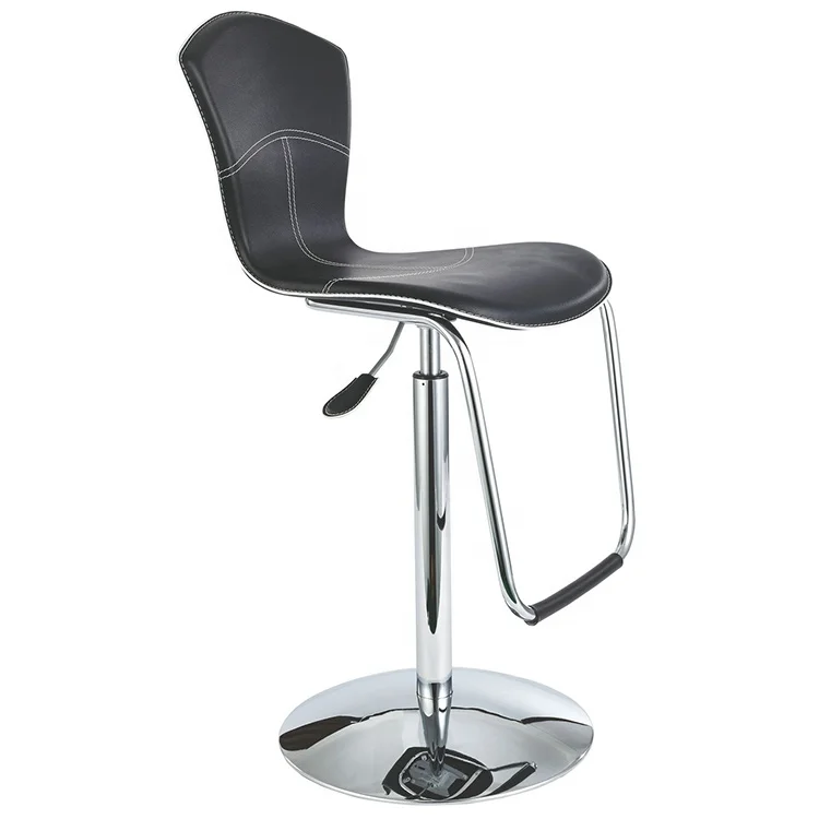 Factory Supply Home Furniture Lifting Function Bar Chair Wholesale Hotel Swivel Bar Stool with Aluminum Base