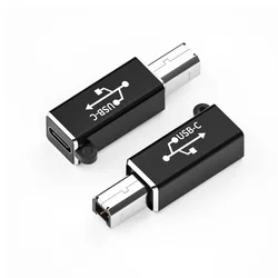 Amazon Hot Aluminum Alloy Adapter Type C To USB Midi Interface Cord Adapter USB C Female To MIDI Male Connector Adapter For Elec