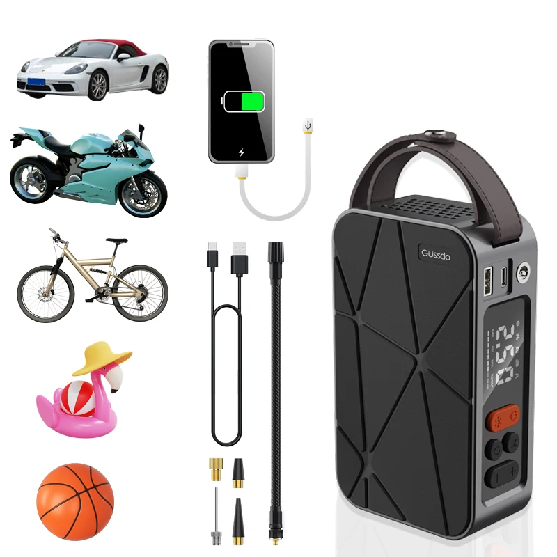 Car portable electric air pump mini car tyre electric portable air pump