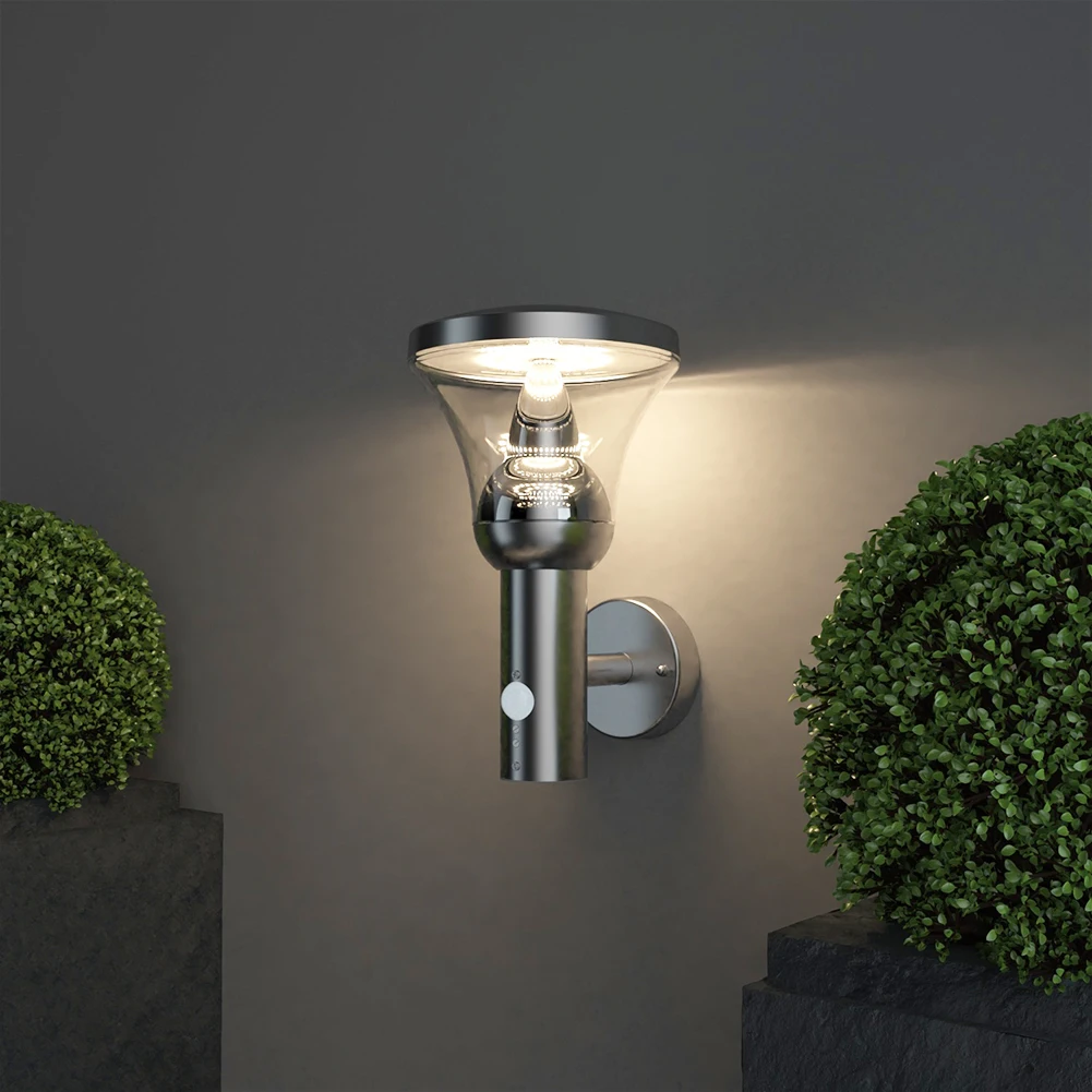 
NBHANYUAN Nordic European Style Deluxe led wall mounted lights stainless steel sconce modern decorative hotel house outdoor 