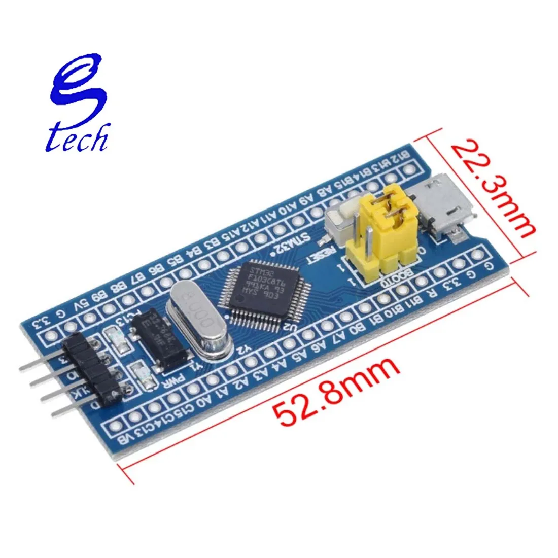 Минимальный Модуль платы разработчика системы STM32, плата STM32F103C6T6 STM32F103C8T6 ARM