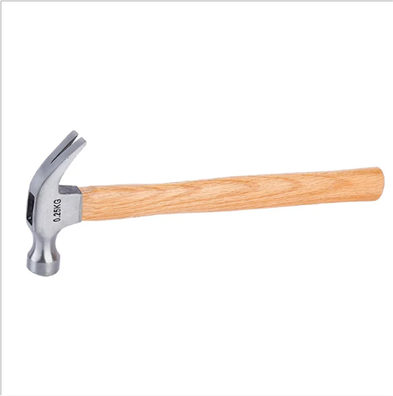 Высококачественный ручной инструмент 16 унций, молоток с деревянной ручкой