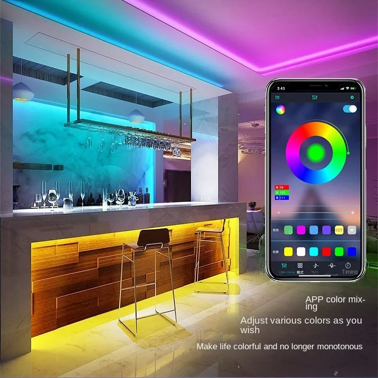 COB DC5V USB Led Strip Lights Set SMD 2835 RGB TV Background Lighting Backlight  Led Light Ribbon With RF 17 Keys Controller