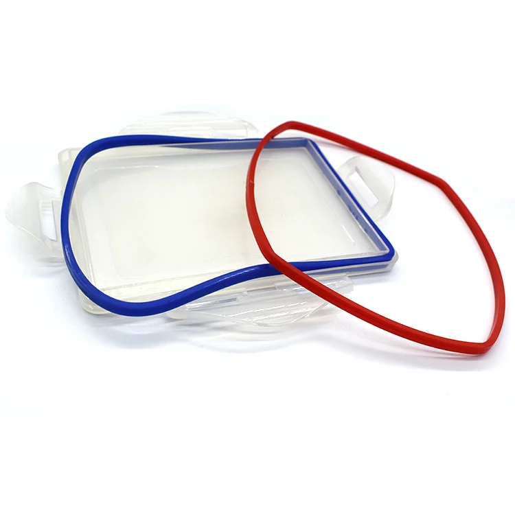 
Custom flexible fresh-keeping box silicone gasket sealing ring 