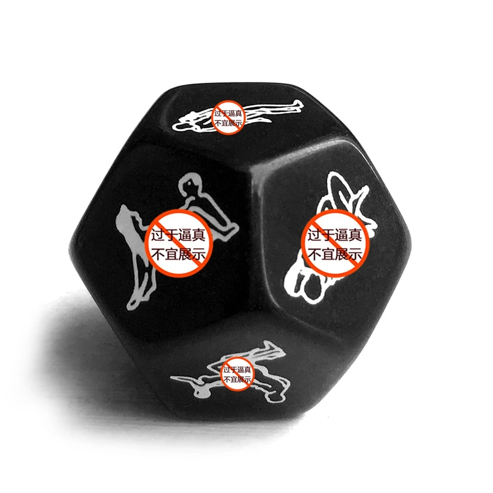 In Stock 12 Type Sex Toys Couple Sex Game Craps Dice Sex Craps