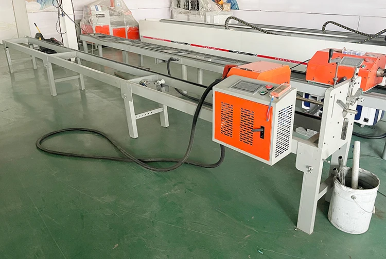Steel pipe cut arc hole  Plasma cutting machine for Square and round Tube H-Shaped cut arc hole plasma cutter
