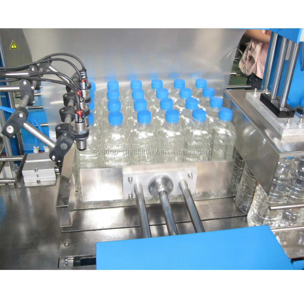 
Semi-automatic bottle/can hot shrink film wrapping packing machine/wrapper/packer 