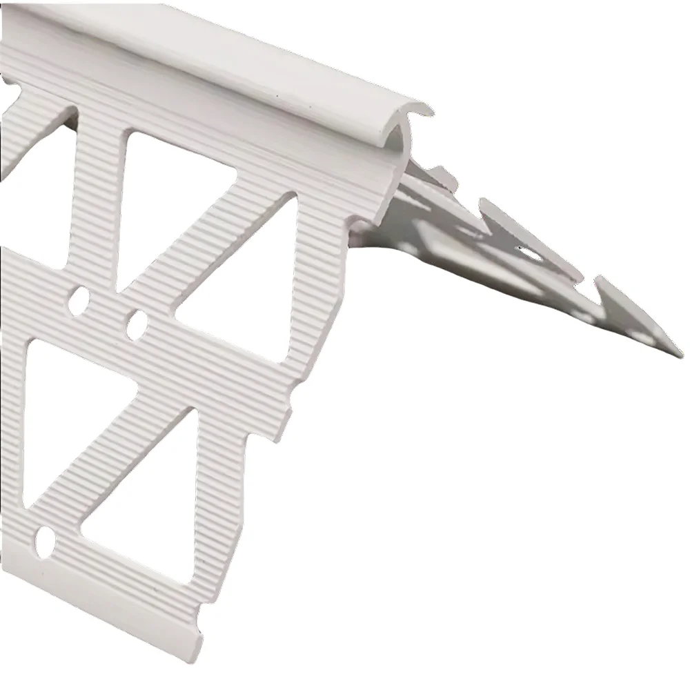 Pvc corner bead waterproof flexible decorative wall corner us stucco corner bead