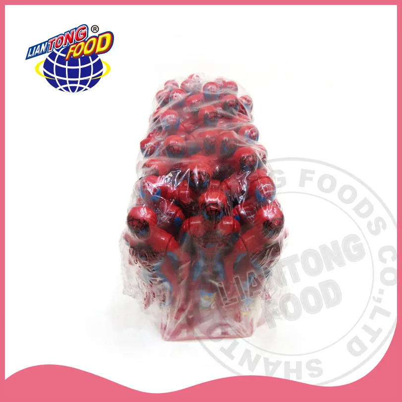 fighter toy with candy