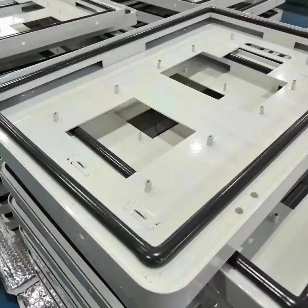 IP65 водонепроницаемые часы с ремешком из нержавеющей стали SUS304 Противоударная Защитная пленка для переключатель во взрывобезопасном исполнении для распределительный ящик