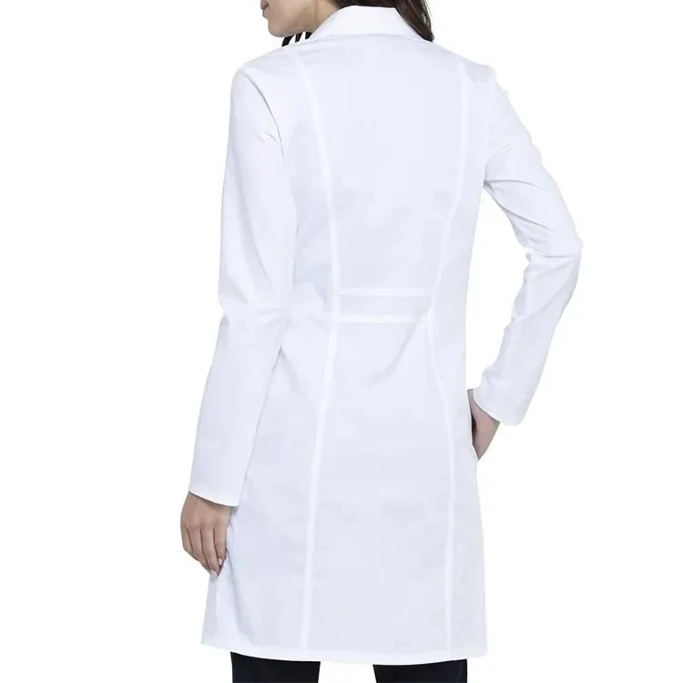 Wholesale Designer Hospital Doctors Uniform Pharmaceutical Workwear Lab Coats for Female and Male Polyester Medical Uniforms
