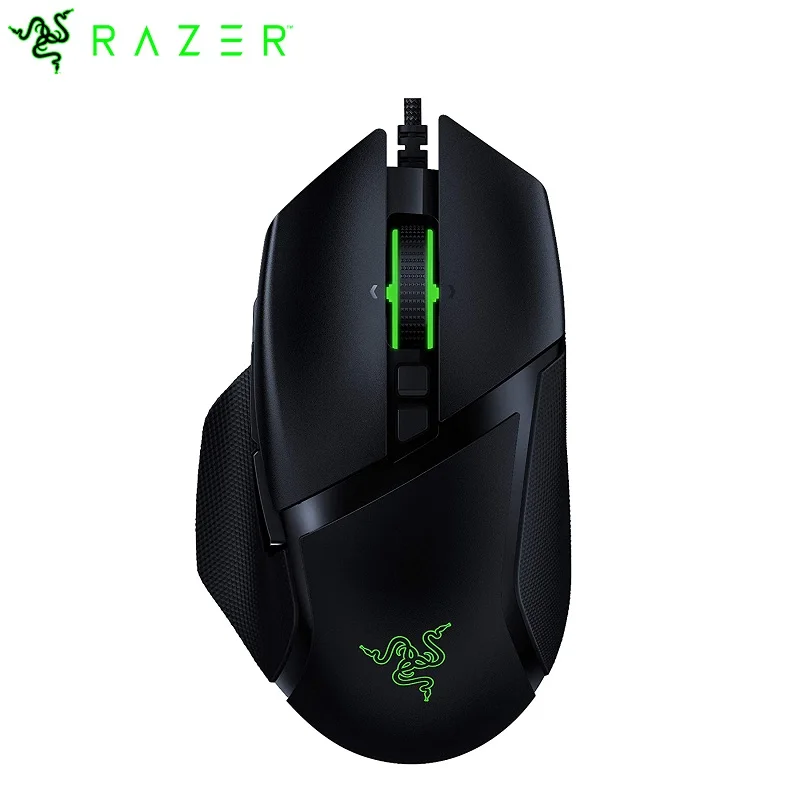 
 Проводная игровая мышь Razer Basilisk v2 с оптическим датчиком, самый быстрый игровой переключатель мыши Chroma RGB, освещение, 11 программируемых кнопок  