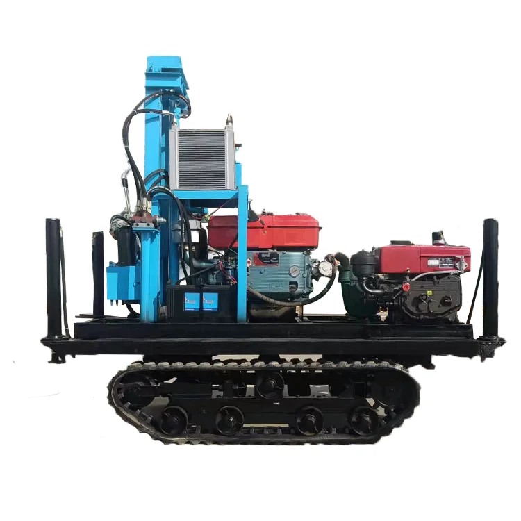 Hongrun drilling depth 100m mini atlas copco crawler chor drilling rig price for sale