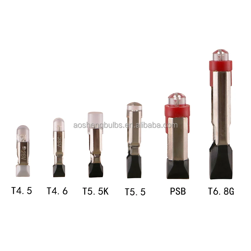 6V12V 24V 36V 48V 60V 120V 130V Morse telephone bulb T4.5 LED T4.5 LED indicator bulb T4.5 LED button bulb T4.5 LED signal lamp