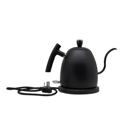 1000ml Electric Variable  Yellow  Color Stainless Steel Gooseneck Pour Over Coffee Kettle  with 360 Degree Rotational Base