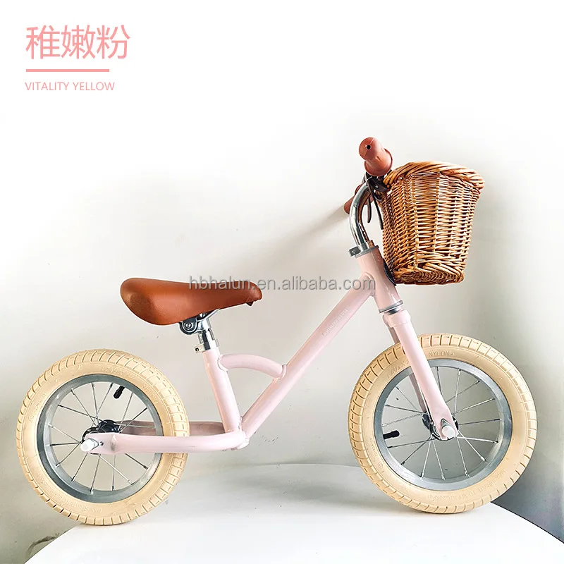 China low price factory wholesale children pedal less balance bike bicycle