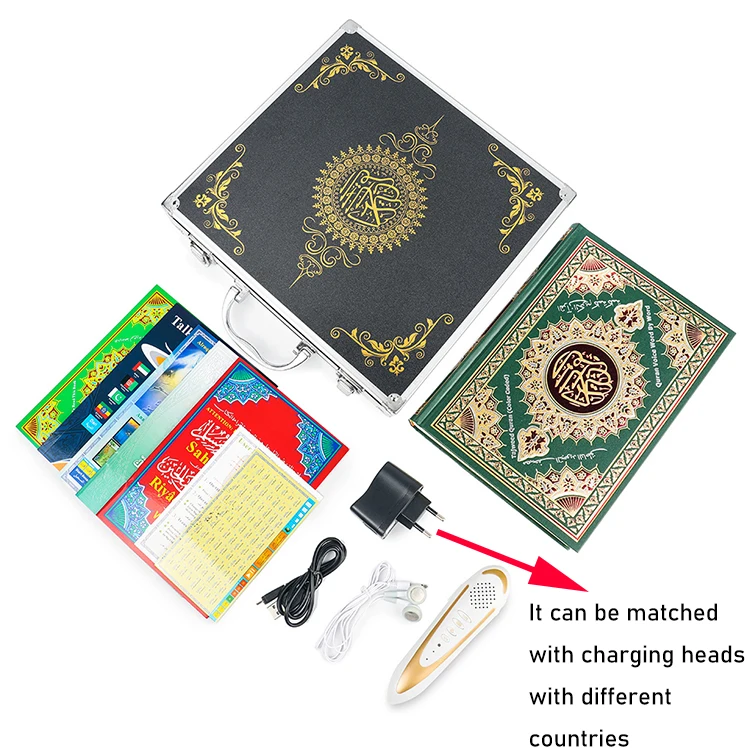 Ramadan  exclusive metal box word by word function for kid and arabic learner quran speaking pen quran read pen