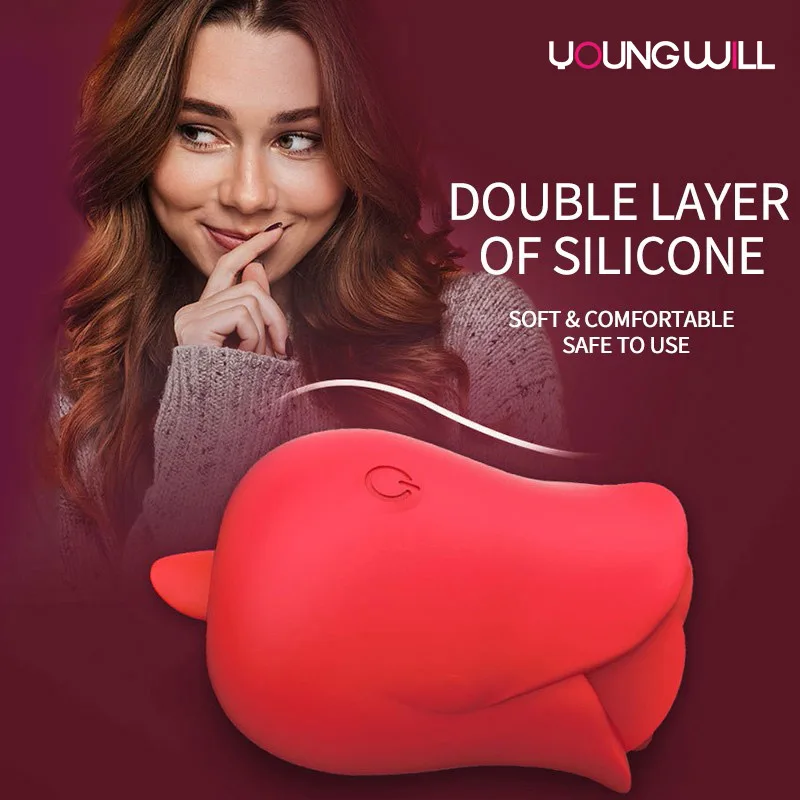 
NEW AMAZON HOT Rose tongue licking vibrator blowhob nipple sucker oral licking stimulate masturbate adult t 