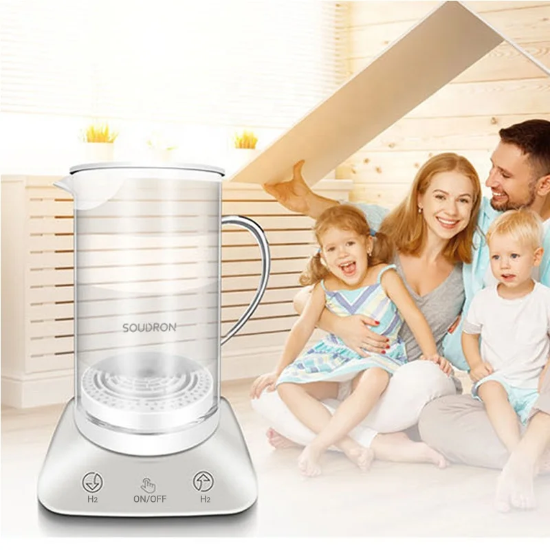 1500ppb Hydrogen Rich Water Kettle Electric Alkaline Water Machine and Ionizer for Household Use