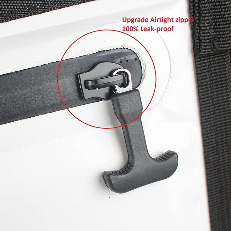 Custom Logo EVA PVC TPU Large Sea Fishing Kill Catch Bag Waterproof Insulated Kayak Fishing Fish Chiller Cooling Cooler Bag