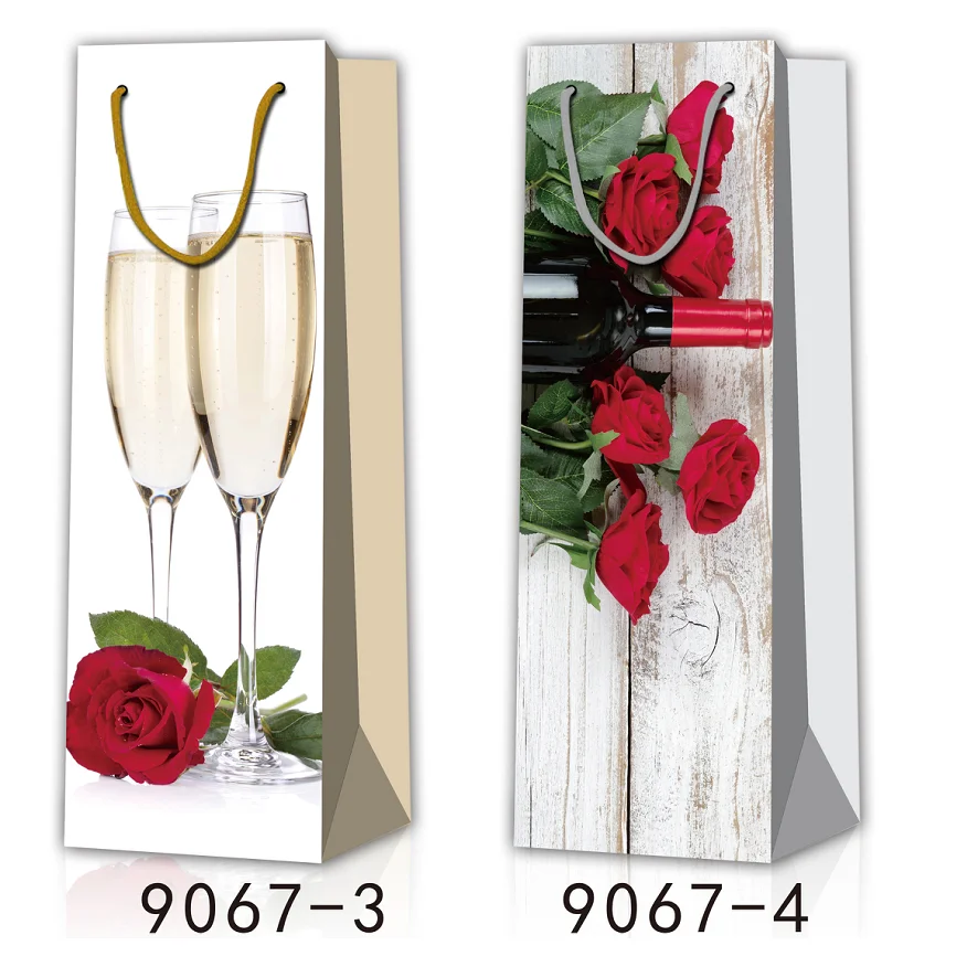 2023 new rectangular wine bag Christmas gift new hand box elk new products