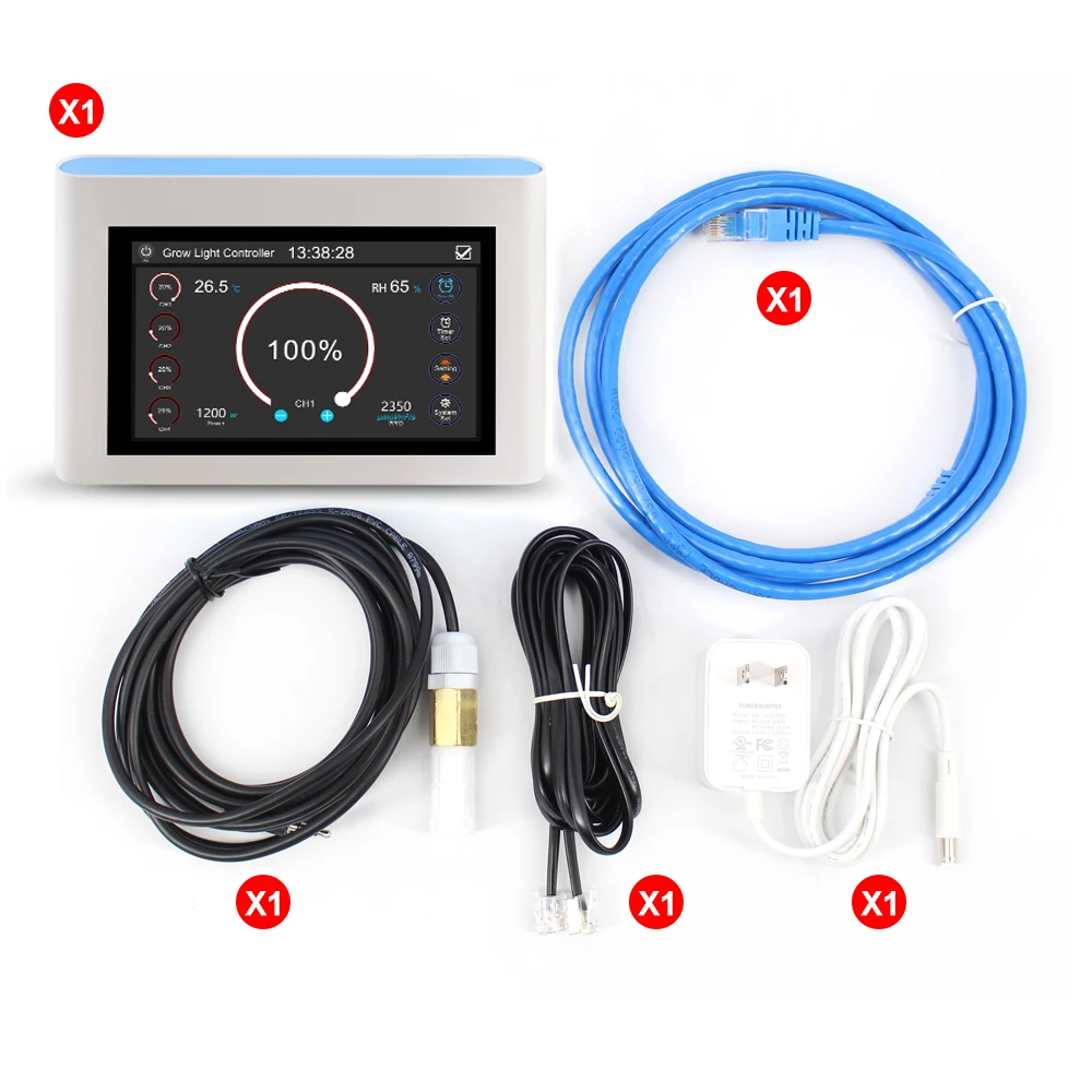 Digital RJ14 Smart controller for led grow light
