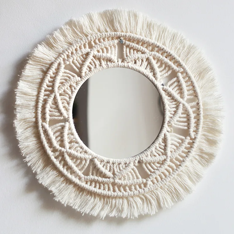 indian wall mirror decorative tapestry modern bedroom living room wall decor mirror