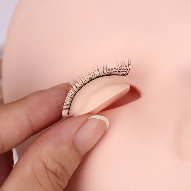 New Eyelash Extension Supplies Lash Training Tools Dummy Mannequin Head Replaced Makeup Practice Eye Lashes Graft Accessories