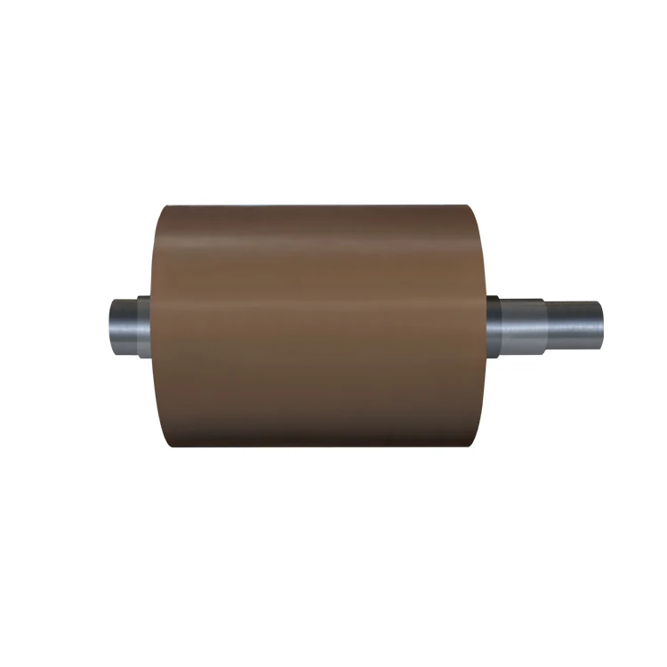 Factory wholesale deflector rubber rollers for metallurgical industry