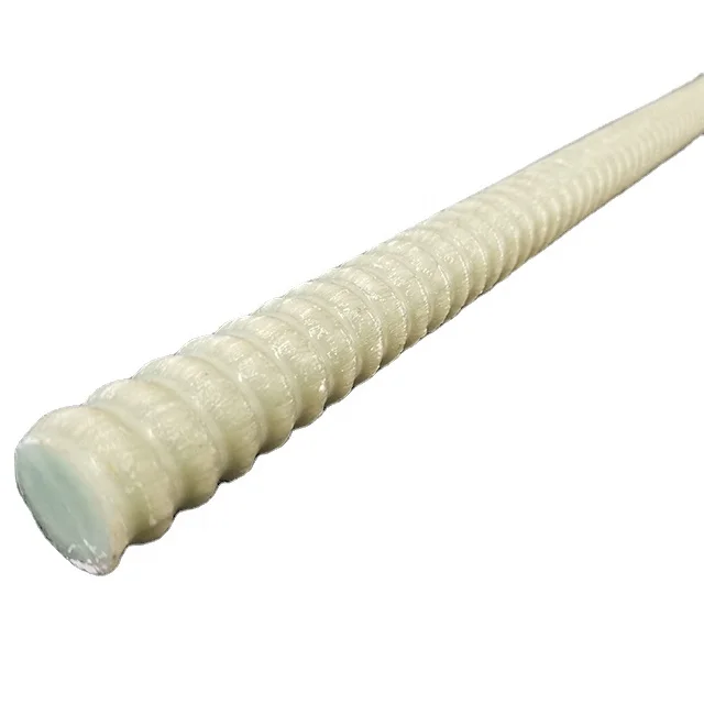Pultrusion frp fiberglass reinforced polymer solid rods, grp glass fiber beam rebar