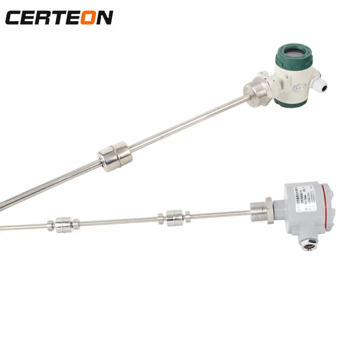 flange thread vertical mounting Eletronic magnetrol float level switch gauge meter water level sensor with multipoint control