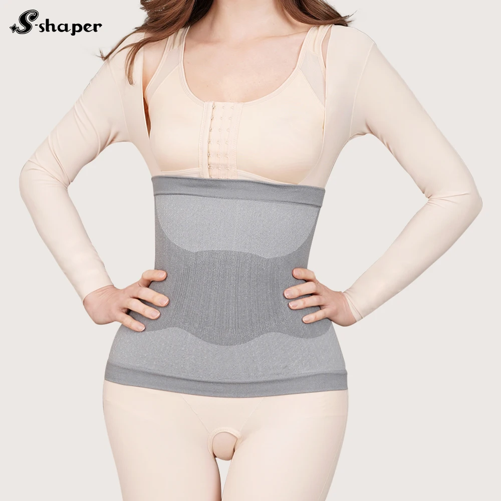 S-SHAPER Women Slimming Waist Shapewear Reduce Belly Fat Underwear Weight Lose Tourmaline Bamboo Waist Belts