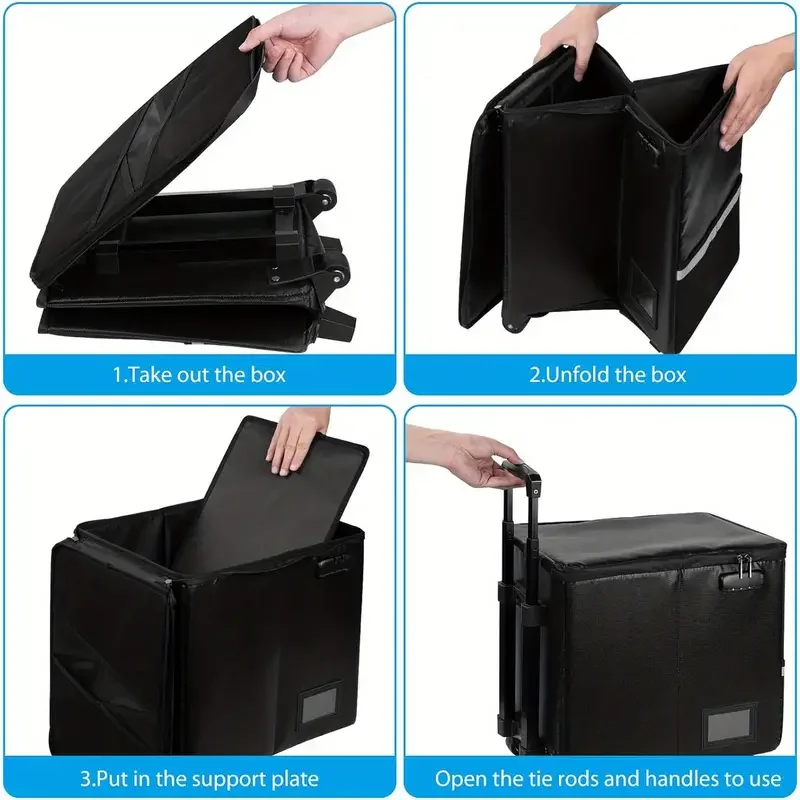 Box File Manufacturers  Fireproof Case Organizer Filling Office Safe Fireproof Document Box With Lock