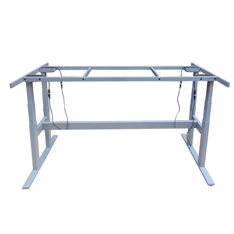 Electric Sit To Stand Office Steady Desks Gaming Metal Living Room Movable Four Motors 4 Legs Computer Adjustable Height Table