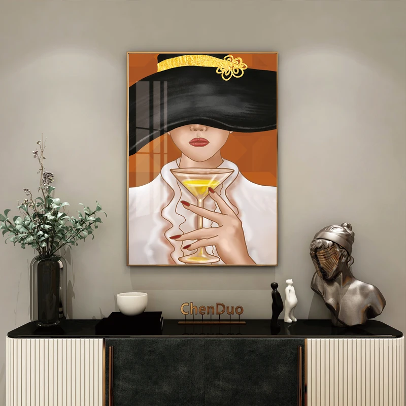 Hot sale wall art  Modern Large Size sexy girl  Art Painting Canvas Art Print