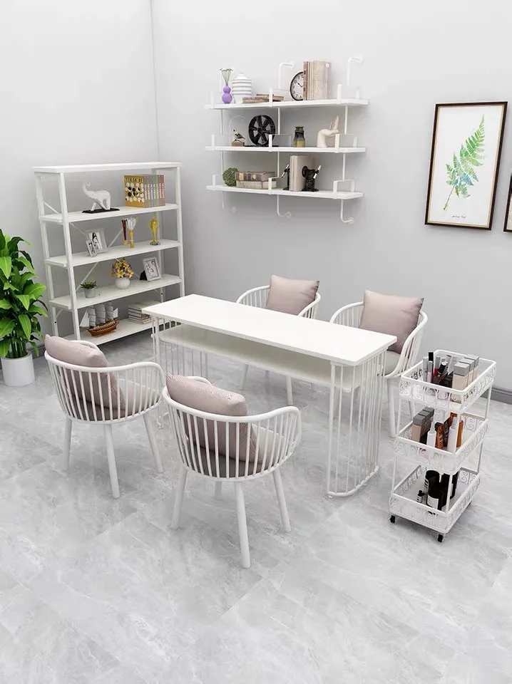 China supplier luxury fashion nail table manicure  table nails