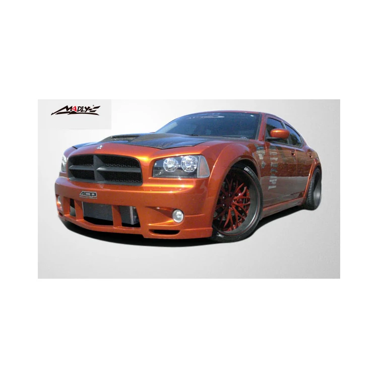 Madly Charger Front Fender Flares body kits for Dodge Charger Front Fender Flares PolyUrethane Material 2006-2010 Year