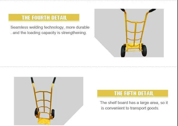 trolley hand construction industrial heavy duty hand cart two wheels sack truck heavy hand trolley