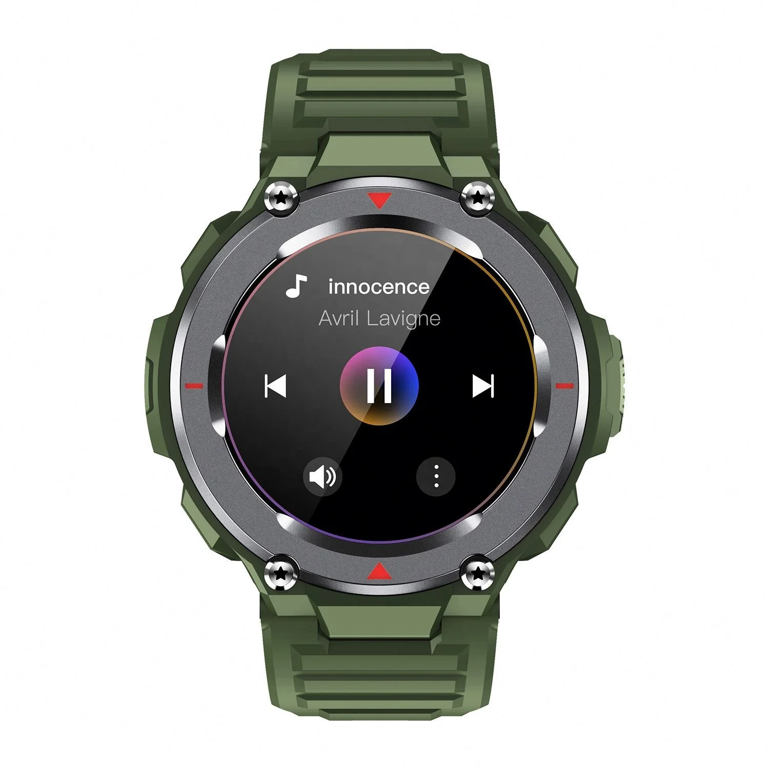 
S25 Magnetic Charging Multi Sport Mode Digital Smartwatch BT Phone Call local Music Connect to TWS Heart Rate Sleep Monitor 
