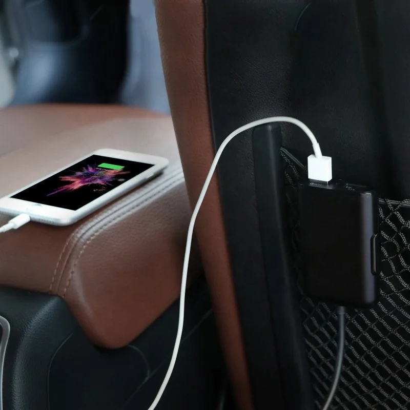 Universal Portable Super Car Charger Usb Fast Charging Qc3.0 Cigarette Lighter Adapter 4 Port Car Charger Manufacturer